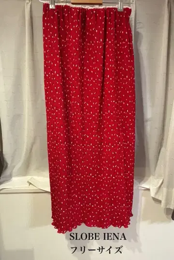 SLOBE IENA 아이라인 스커트 프리 사이즈