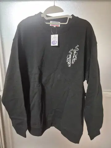 [ 미착용 새상품 ] 블루벨베츠 골든로비 맨투맨 L 사이즈