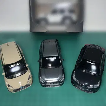 도요타 미니카 세트 SIENTA RAV4 CHR+란쿠루70