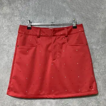 [ 인기 디자인 ] FootJoy 풋조이 로고 스커트 레드 M