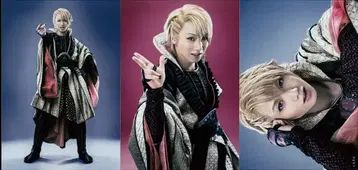 극단 샤이닝 천하무적의 닌자길 우에다 케이스케 쇼노스케 B 기모노 3벌