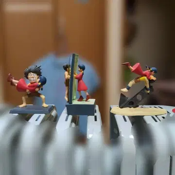 미래소년 코난 피규어 3체 세트