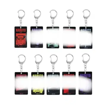 NARUTO 페인 키링 블랙 아크릴 키링