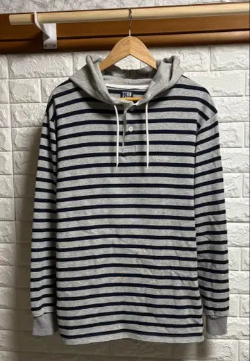 STANDARD CALIFORNIA #SD 후드 럭비 셔츠