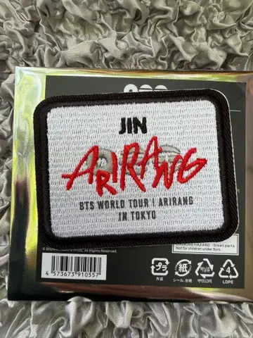 BTS ARIRANG 아리랑 와펜 스티커 JIN 진