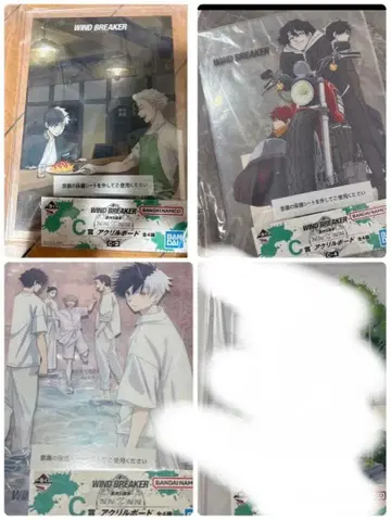 제일복권 윈드브레이커 C상 아크릴 보드 세미 컴프 세트