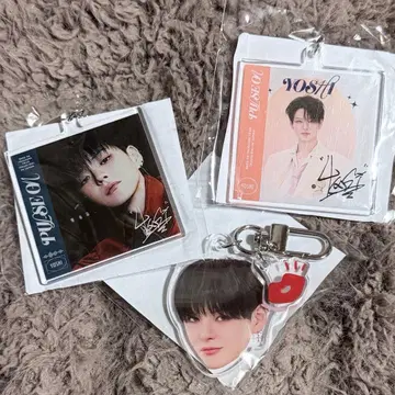 treasure 캡슐 토이 요시 CD 얼굴 아크릴 키링