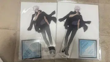 고죠 사토루 주술회전 전시회 아크릴 스탠드 2개 세트