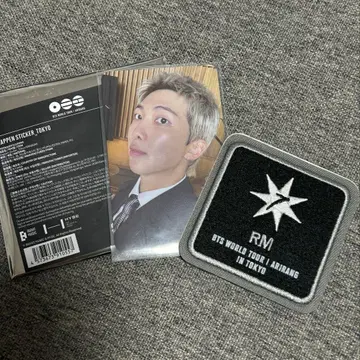 BTS POPUP 아리랑 RM 와펜 트레이딩 카드
