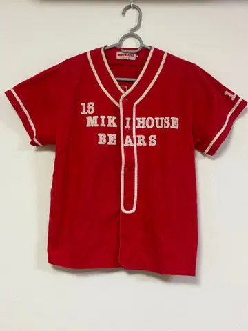 레어 MIKI HOUSE 베이스볼 셔츠 M