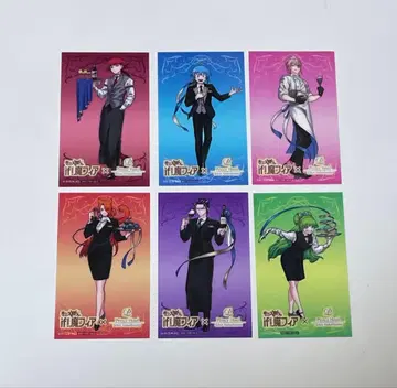 if 마피아 애프터눈 티 클리어 카드 세트 오페라 아스모데우스