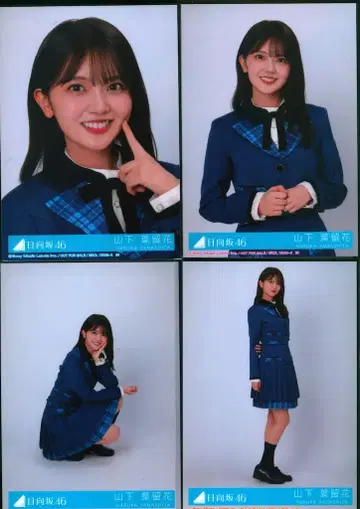 히나타자카46 절대적 제6감 야마시타 하루카 봉입 특전 생사진 4종 컴프