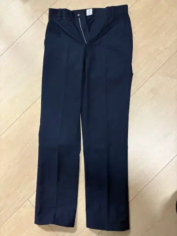 ANATOMICA 트리밍 핏 팬츠 네이비 28