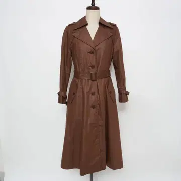 SANYO BLUE FLAG 트렌치코트 브라운 사이즈 9*ND126