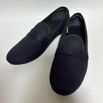 무인양품 스웨이드 느낌 슬립온 네이비 24.5