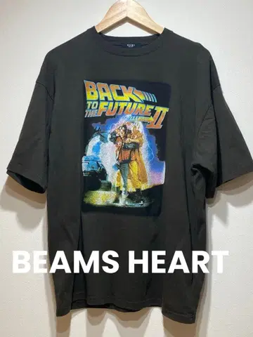 백투더퓨처 II T셔츠 M BEAMS HEART