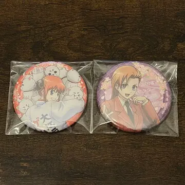 은혼 카구라 캔뱃지 2개 세트 대에도 게임센터 만사야 빚 변제 대작전