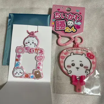 치이카와 랜드 이케부쿠로 치이카와 아크릴 키링 미니 포토 홀더
