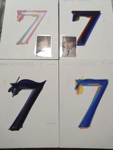 BTS MAP OF THE SOUL 7 4장 세트
