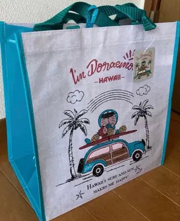 하와이 한정판 일광화상 도라에몽 에코백 택 포함 새상품