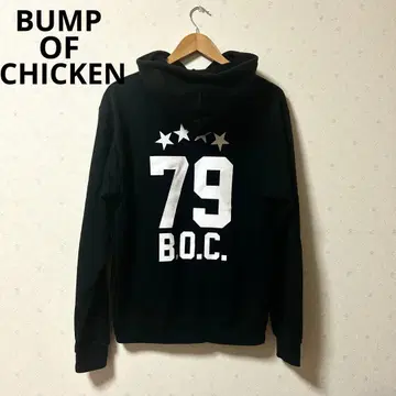 BUMPOFCHICKEN 범프 오브 치킨 후지와라 모토오 넘버링 후드티