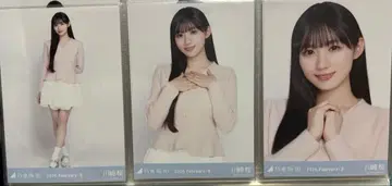 노기자카46 브로마이드 페플럼 틸 컴프 카와사키 사쿠라