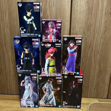 유유백서 제일복권 피규어 묶음 판매