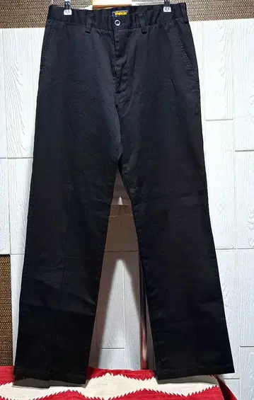Wrangler 랭글러 블랙 워크 팬츠 35X33