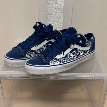 vans 페이즐리 스컬 스터드 커스텀 27.5cm