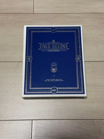 ONCE BEGINS Blu-ray & 사진집