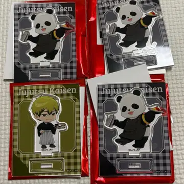 주술회전 Cafe 젠인 나오야 팬더 미니 아크릴 스탠드