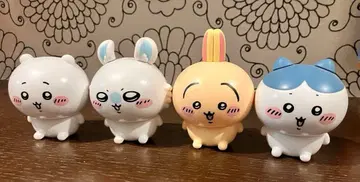 치이카와 하치와레 모몽가 토끼 가챠 피규어 컴플리트 4체 세트