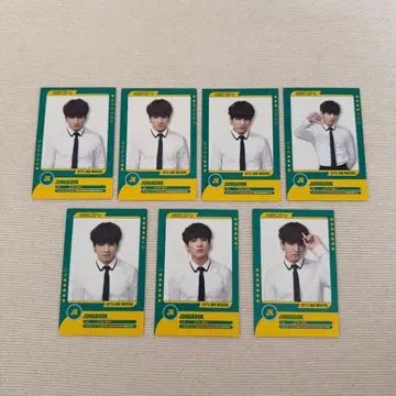 BTS 3RD MUSTER 플레이어 카드 정국