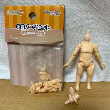 넨도로이드돌 바디&손목 부품 세트 아몬드 밀크