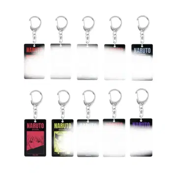 NARUTO 키링 블랙 아크릴 키링 전갈