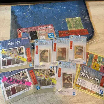 제일복권 우타가와 일문 B상 여우불 담요