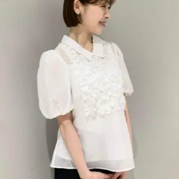 CELFORD 프릴 개더 블라우스 for Christel Takigawa