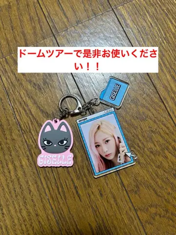 표식 참, aespa Japan 팝업 아크릴 키링 (지젤)