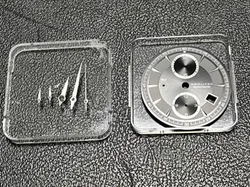 해밀턴 재즈 마스터 크로노 정품 다이얼+침 세트 OH 교환품