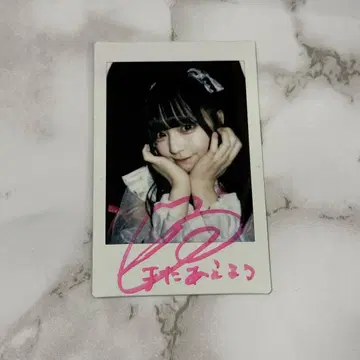 iLiFE! 나란 노도카 코멘트 사인 포함 폴라로이드 차이나 의상