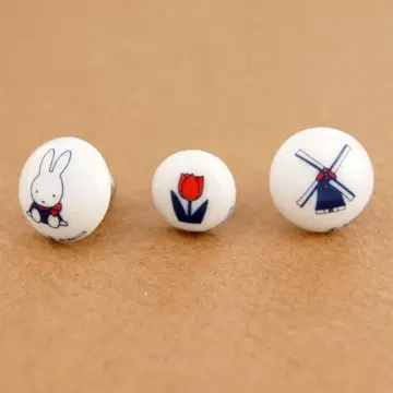 Tenshodo 긴자 텐쇼도 미피 아리타 도자기 핀 브로치 세트 65th