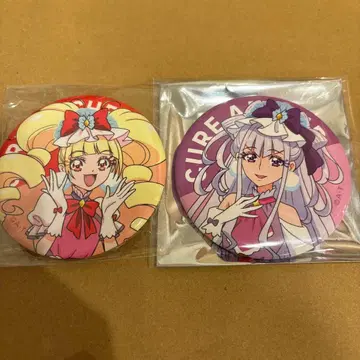 프리큐어 픽업 캔뱃지 큐어 마셰리 큐어 아무르 세트