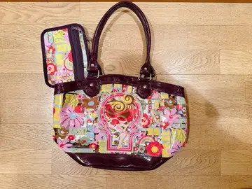 히스테릭 미니 토트 파우치 패스 포함 HYSTERIC MINI 비닐 백