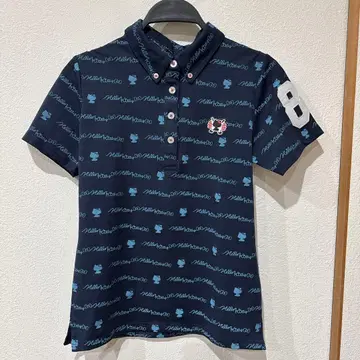 헬로키티 골프웨어 여성용 반팔 피케 셔츠 M