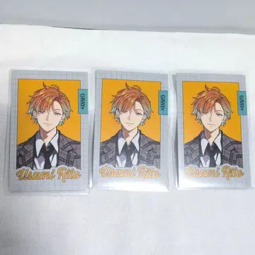 니지산지 우사미 리토 GRAY x ACCENT 랜덤 폴라로이드풍 카드