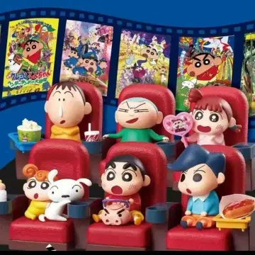 카스카베 시네마 피규어 6개 세트 짱구는 못말려