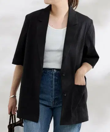 [미사용 새상품] JOURNALSTANDARD 하프 슬리브 자켓