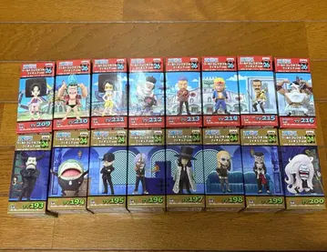 원피스 월드 컬렉터블 피규어 vol.24, vol.26 총 16체