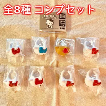 [전 8종 컴프 세트] 헬로키티 희로애락!? 패션 반지 컬렉션