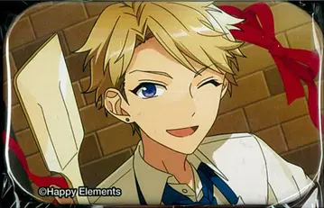 앙상블 스타즈 나루카미 아라시 발렌타인 마루카쿠 칸 배지 2016ver.